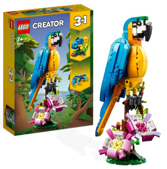 LEGO 31136 Creator 3in1 Exotic Parrot