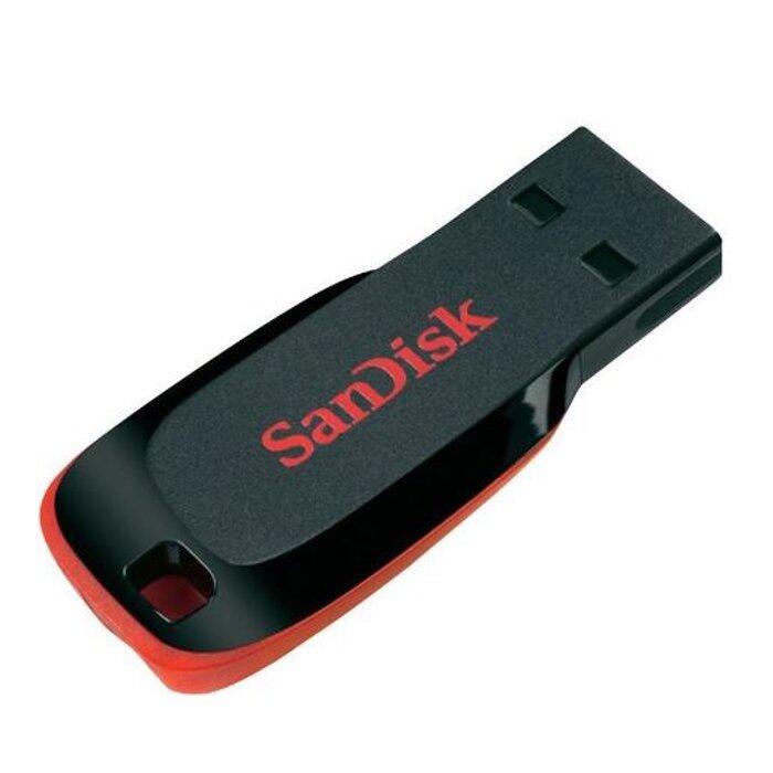SanDisk Pendrive 64GB USB 2.0 Cruzer Blade Флеш память (SDCZ50-064G-B35)