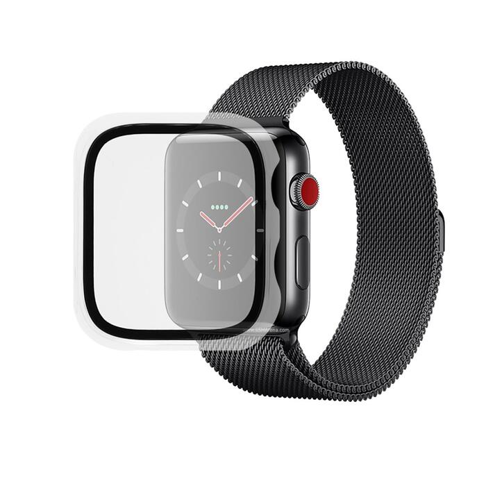 4smarts Full Body Plastmasas Aizsargapvals Ekrānam Priekš Apple Watch 7 / 41 mm (456211)