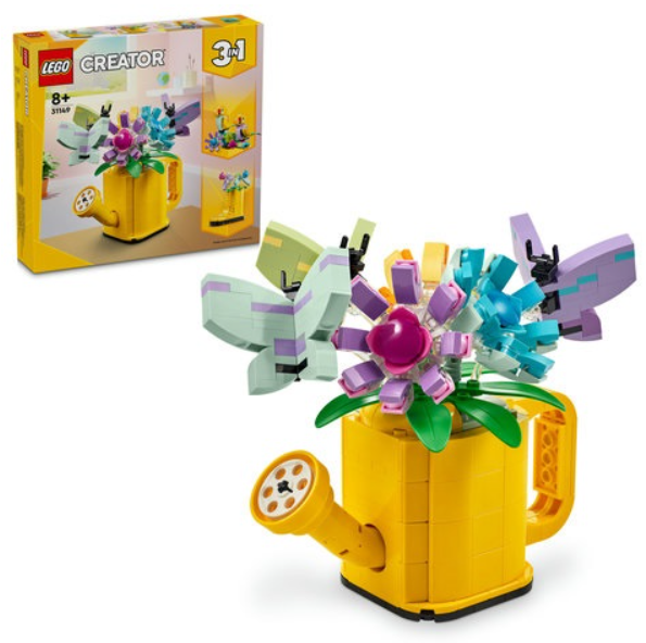 LEGO 31149 Flowers in Watering Can Konstruktors (31149)