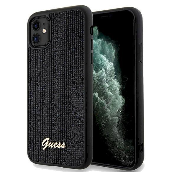 Guess GUHCN61PMSDGSK Hardcase Disco Metal Script
