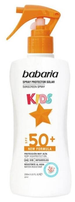 Babaria Kids Sun Body Lotion Лосьон для тела 200ml / SPF50+ (8410412490177)
