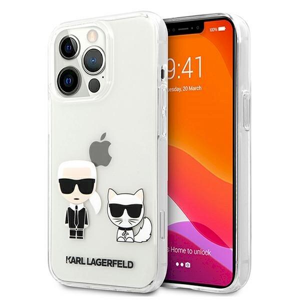 Karl Lagerfeld KLHCP13XCKTR Aizsargapvalks priekš iPhone