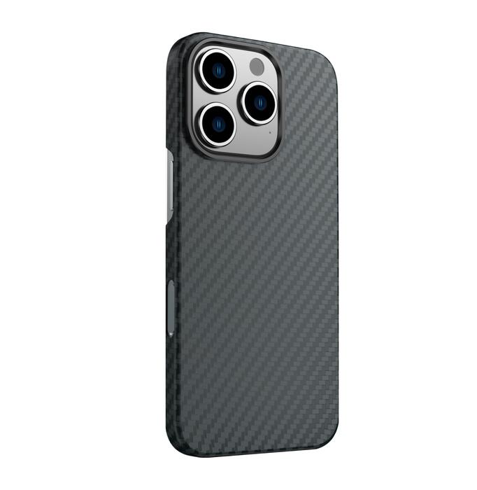 Swissten MagCarbon Case чехол для Apple iPhone 16 Pro (35503001)