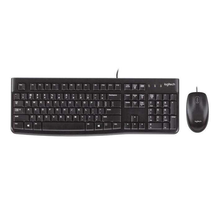 Logitech MK120 Klaviatūrā + pele (ENG)