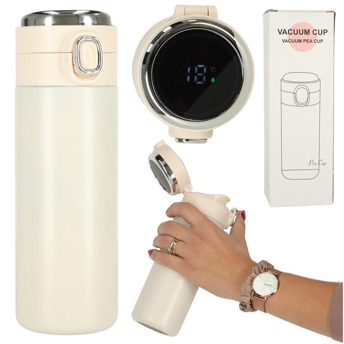 RoGer Smart termo krūze 420ml (RO-4407-WH)