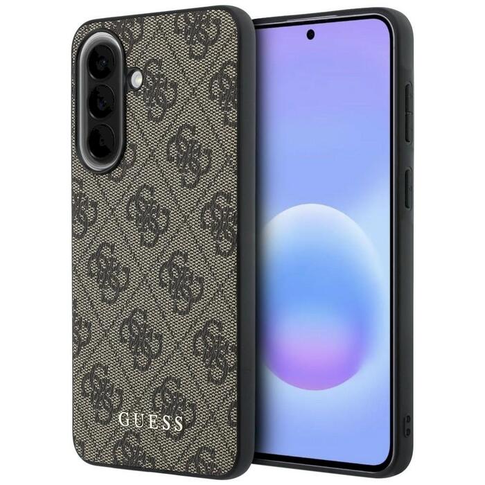 Guess 4G Classic Case Aizsargapvalks priekš Samsung Galaxy A37 5G / brūns (GUHCSA37G4GFBR)