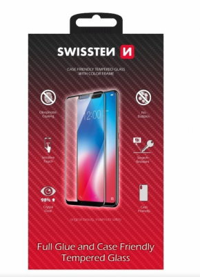 Swissten Full Face Tempered Glass Aizsargstikls