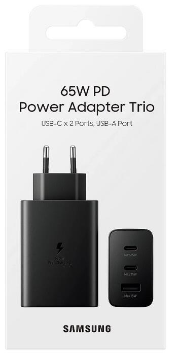 Samsung EP-T6530 Trio Tīkla Lādētājs 65W