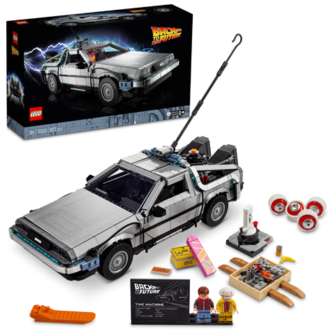 LEGO 10300 Back to the Future Time Machine Konstruktors (10300)