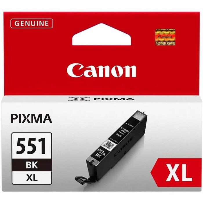 Canon CLI-551 Oriģinālā XL Tintes Kasetne / Melna (6443B001)