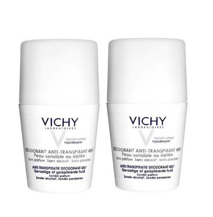 Vichy Roll‑On Antiperspirant Sensitive Skin 48h