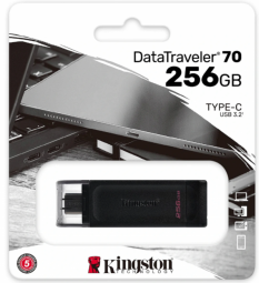 Kingston DataTraveler 70 Флеш Память 256GB (DT70/256GB)