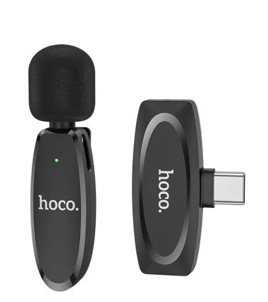 Hoco L-15 Bezvadu mikrofons USB-C (CA914845)