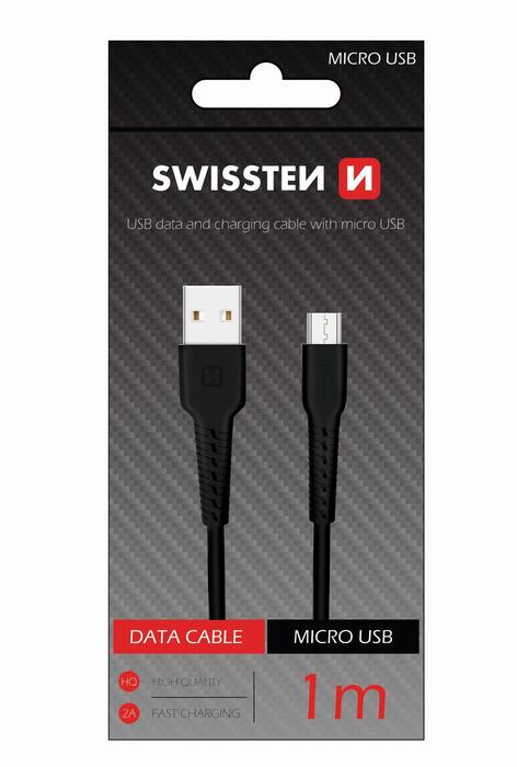 Swissten Basic Fast Charge 3A Micro