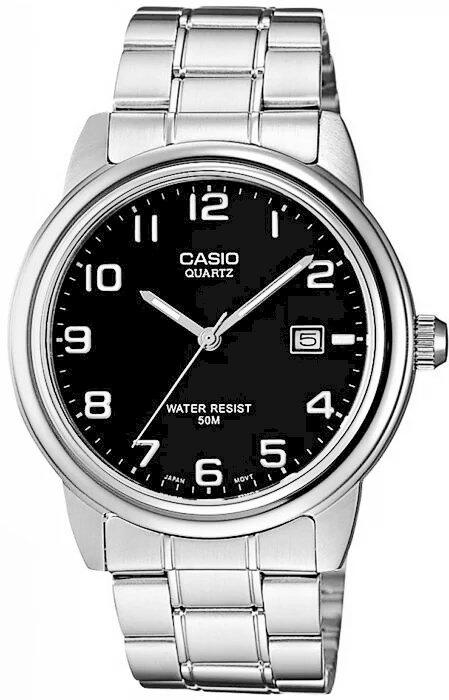 CASIO Vīriešu pulkstenis MTP-1221A-1AVEG / sudraba