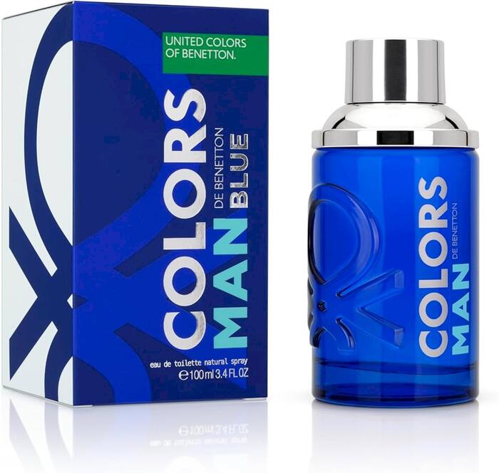 Benetton Colors Man Blue Туалетная вода EDT 100 ml (8433982011276)