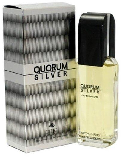 Antonio Puig Quorum Silver Парфюм EDT 100 ml (8411061582350)