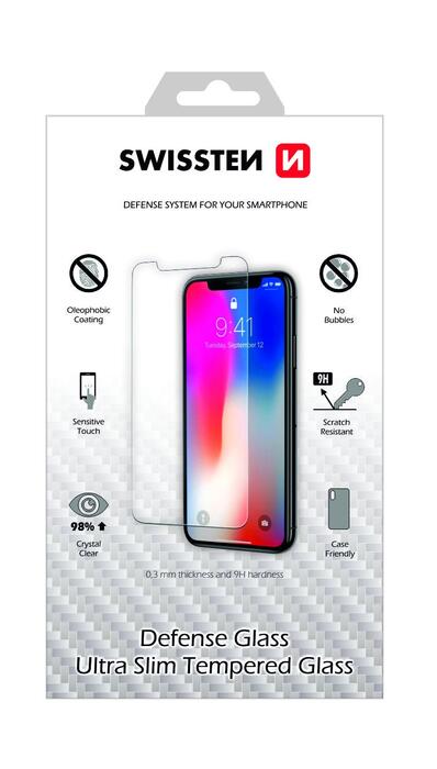Swissten Ultra Slim Tempered Glass Premium