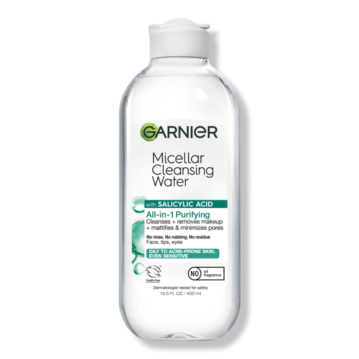 Garnier Micellar Water 2in1 Salicylic Мицеллярная вода 2 в 1 400 ml (3600542661737)