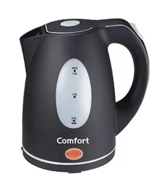 Comfort DG2000-1026BK Tējkanna 1.5l ar