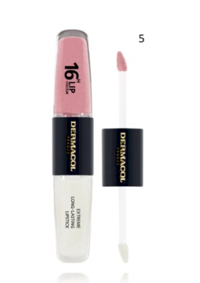 Dermacol 16H Lip Colour Extreme Long-Lasting No.05 Помада и блеск 8 ml (85975583)