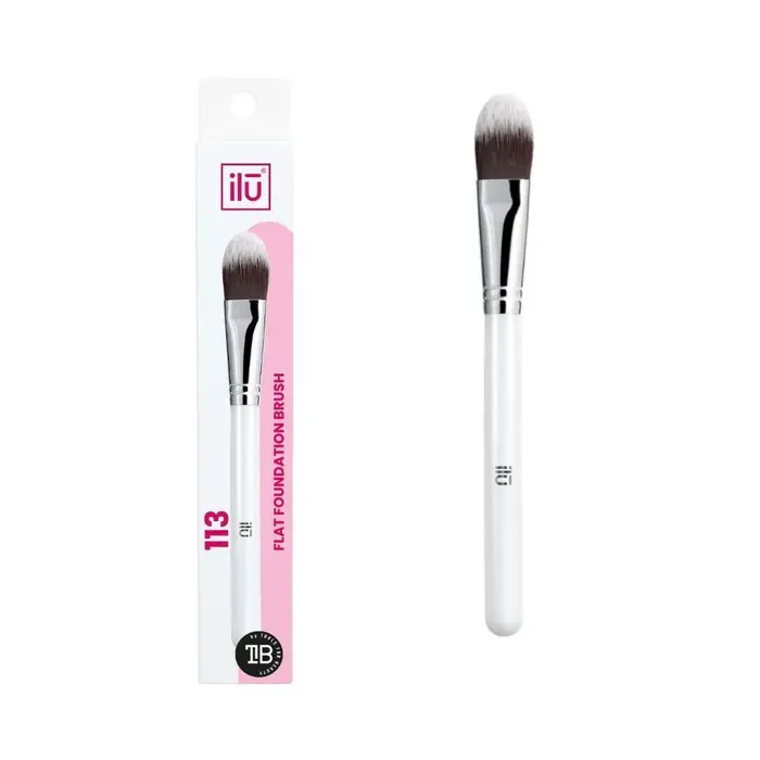 Ilu Flat Foundation Brush Кисть для тональной основы 113 (5903018900858)
