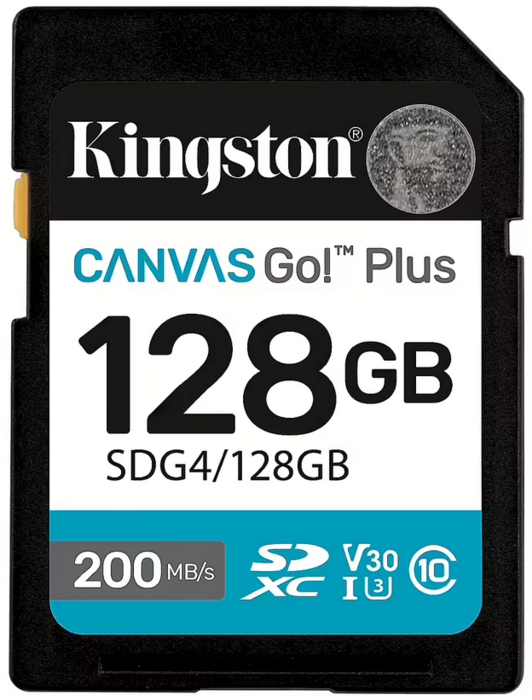 Kingston Canvas Go SDXC Atmiņas Karte