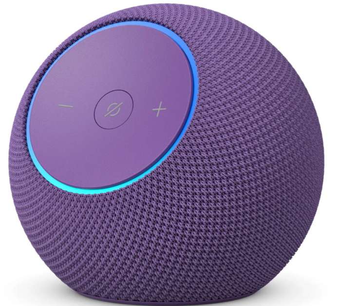 Amazon Echo Dot Max 2025 Viedais skaļrunis Wi-Fi 6E / violēts (B0DKLDMHYB)