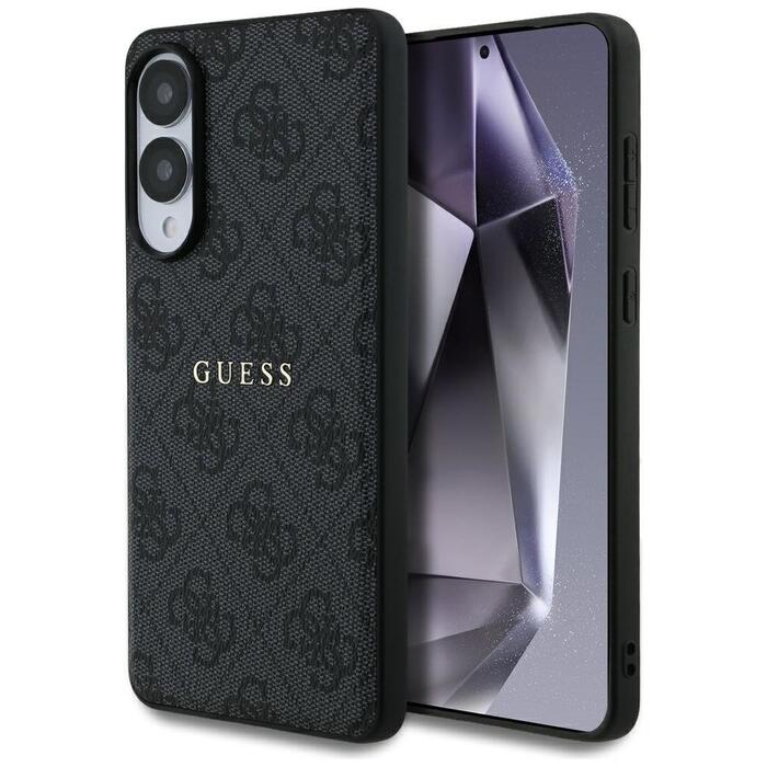 Guess 4G Ring Classic Logo MagSafe case Чехол для Samsung Galaxy S25 Edge (GUHMS25EG4GFRK)