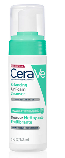 CeraVe Balancing Air Foam Cleanser Putu