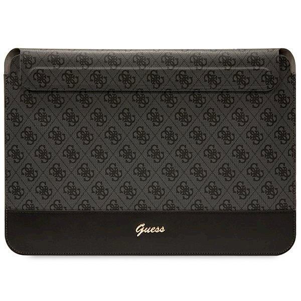 Guess Sleeve GUCS14PS4SGK Klēpjdatora maciņš 14" 4G Stripe Metal Logo / melns (GUCS14PS4SGK)