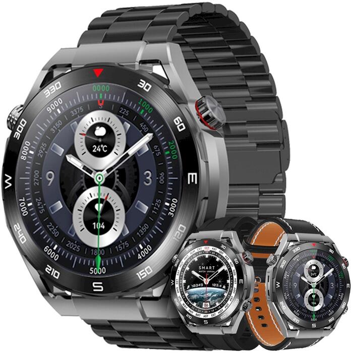 Smartwatch VELTORI VT100-1 Viedpulkstenis ar melnu