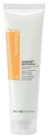 Fanola Nourishing Restructuring Несмываемый Кондиционер Для Волос 300 ml (8008277760575)