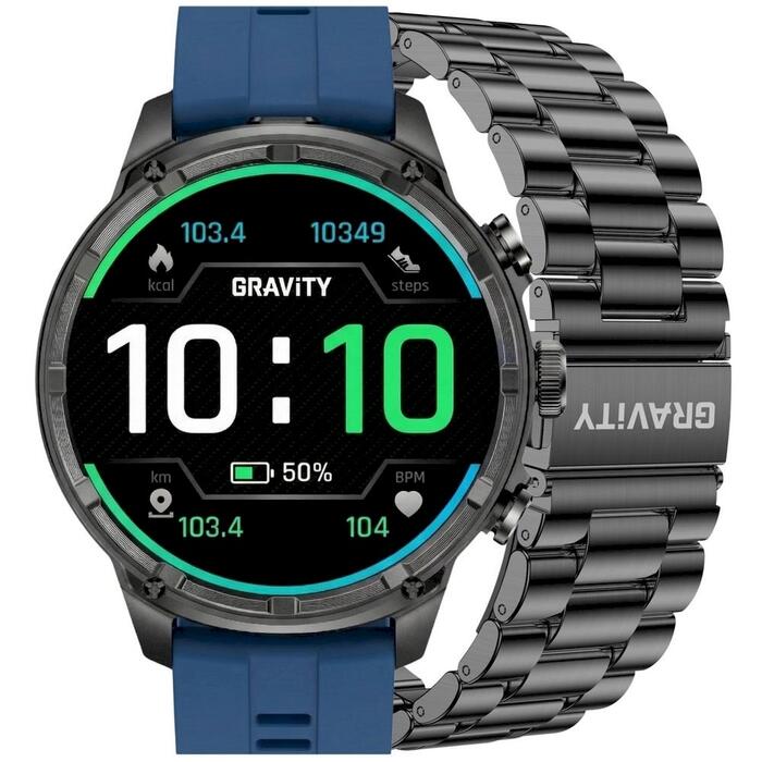 Smartwatch Gravity Siksniņa + rokassprādze GT41-2