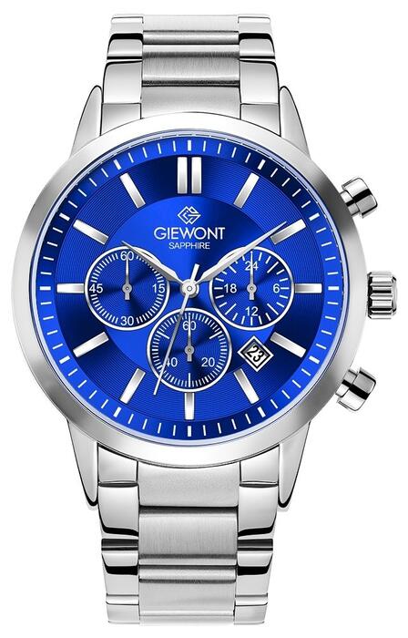 Giewont Chronograph Sapphire Vīriešu pulkstenis / sudrabzils (GW8510-B3)