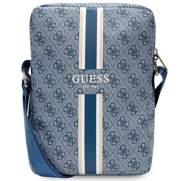 Guess Bag GUTB10P4RPSB Planšetdatoru maciņš 10" 4G Stripes / zils (GUTB10P4RPSB)