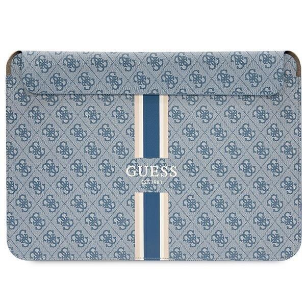 Guess Sleeve GUCS16P4RPSB Klēpjdatora maciņš 16" / zils 4G Printed Stripes (GUCS16P4RPSB)