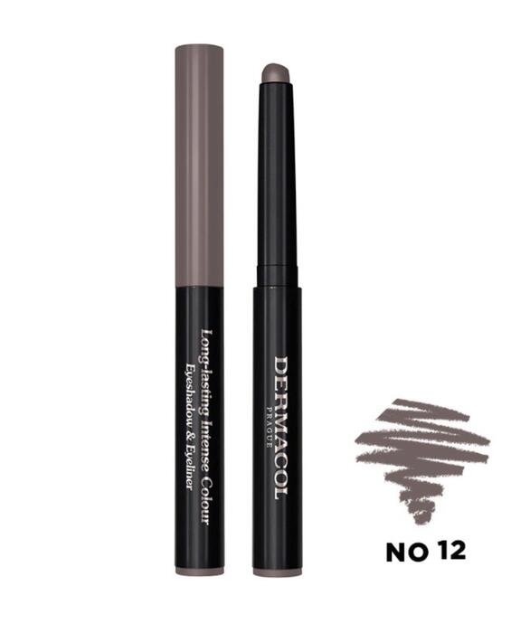 Dermacol Long-Lasting Intense Colour Двухфункциональный Карандаш Для Глаз No.12 (85974845)