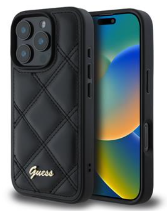 Guess GUHCP16LPSQSQSK Чехол для Apple iPhone 16 Pro (GUHCP16LPSQSQSK)