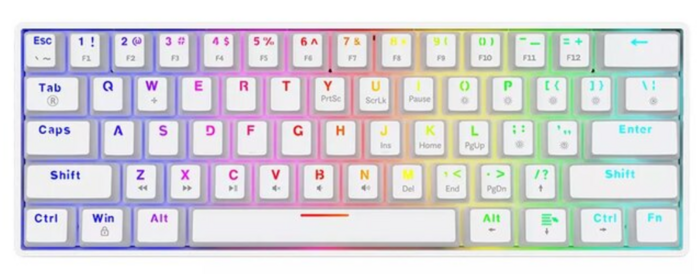 Savio WHITEOUT X2 BLUE Mehāniskā Tastatūra