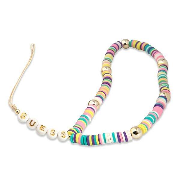 Guess Phone Strap GUSTPEAM Ремешок для телефона Heishi Beads / multicolor (GUSTPEAM)