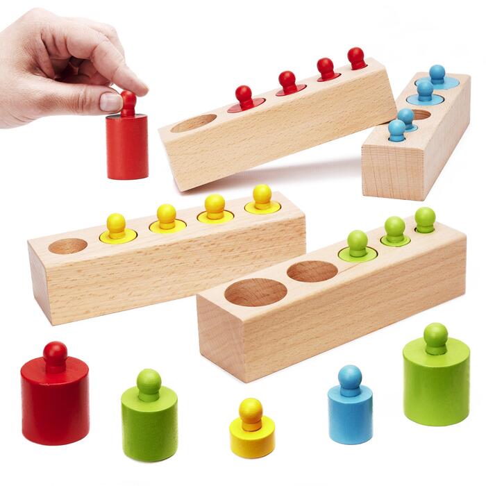 RoGer Montessori Деревянный Цилиндр (RO-6290)