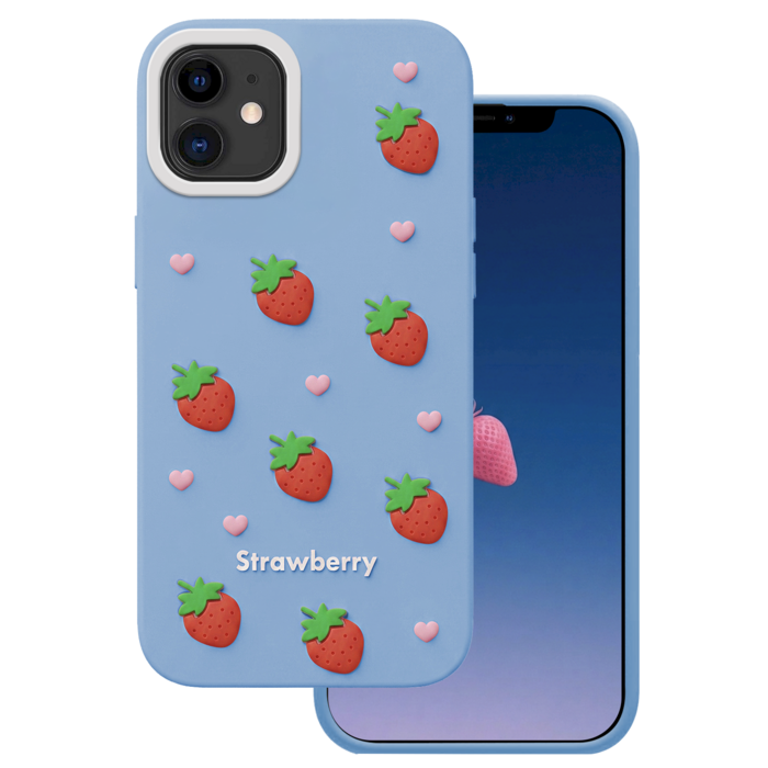 Mocco Strawberry Back Case Aizmugurējais apvalks