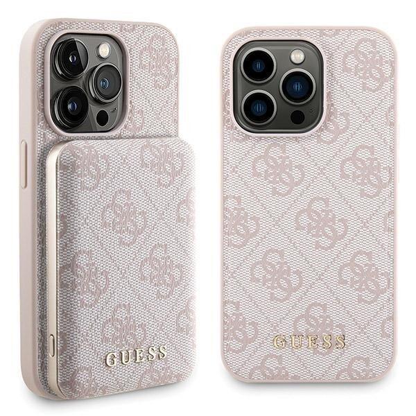 Guess GUBPM5P14L4GEMGP Чехол + Повер Банк для Apple iPhone 14 Pro (GUBPM5P14L4GEMGP)