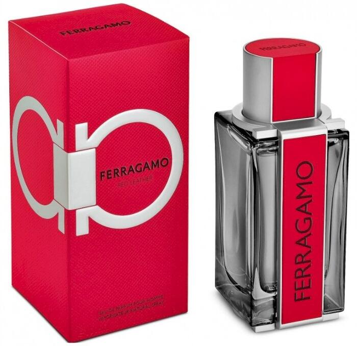 Salvatore Ferragamo Ferragamo Red Leather Smaržas