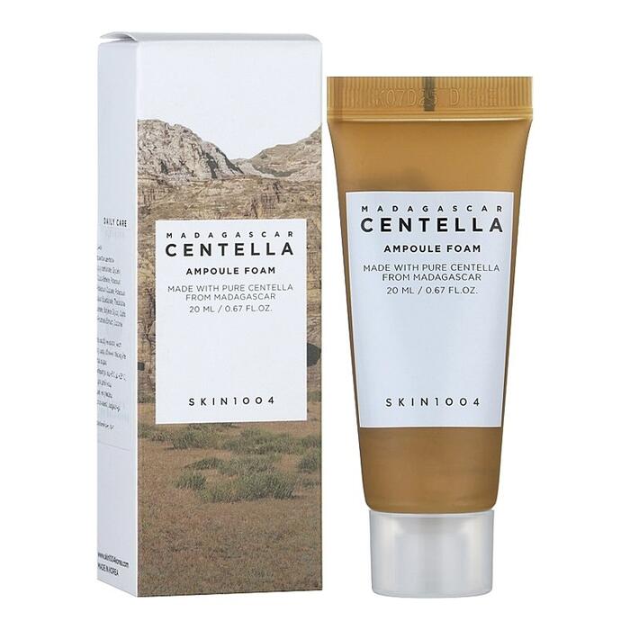 SKIN1004 Madagascar Centella Ampoule Putu tīrītājs