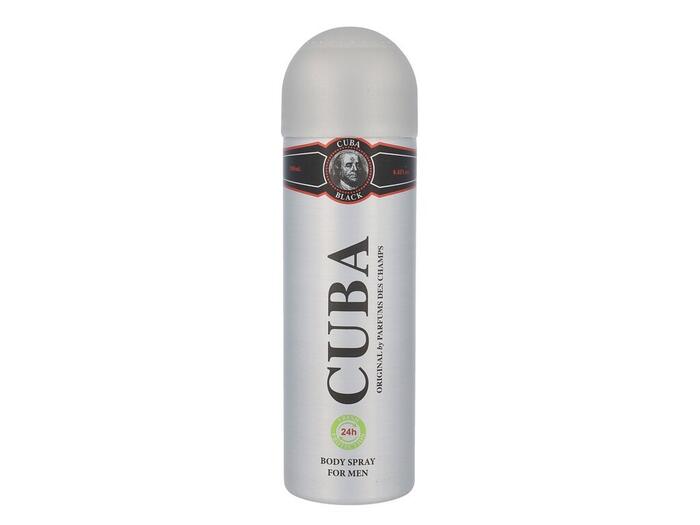 Cuba Black Deodorant Дезодорант 200ml (5425017736783)