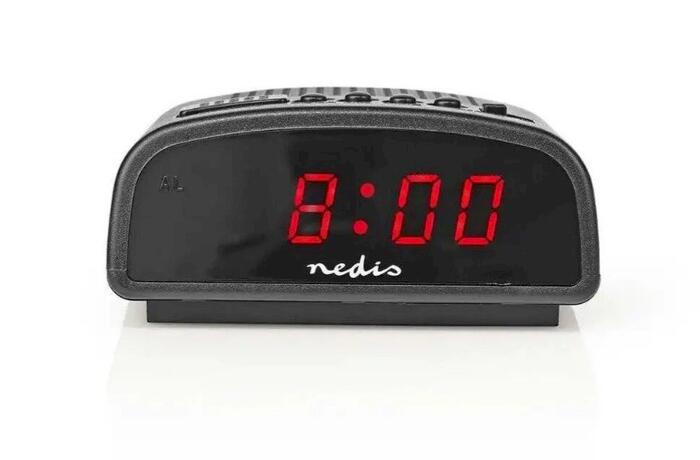 Nedis CLDK008BK Digitālais Radio modinātājs (CLDK008BK)