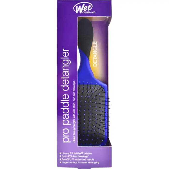Wet Brush Pro Paddle Detangler Royal Blue Плоская расческа (736658545081)